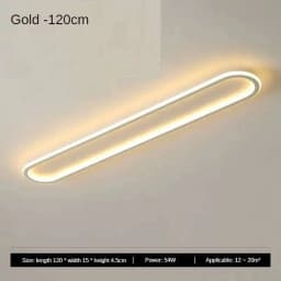 Long Strip LED Ceiling Lights Modern Simple Corridor Aisle Balcony Cloakroom Bedroom Porch Lamp Home Indoor Decor Lighting Lamps
