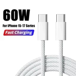 PD 60W USB Cable For Apple iPhone 17 16 11 12 13 14 15 Pro Max 17 Air USB Type C Cable Fast Charging Date Wire Phone Charge Line
