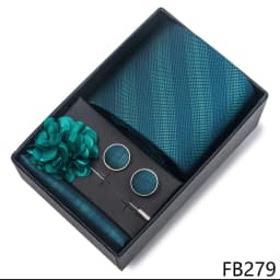 New Designer Blue Red Green Paisley Ties For Men Wedding Party Neck Tie Luxury Tie Pocket Square Cufllink Brooch Set