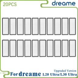 Dreame L20 Ultra/L20 Ultra Complete RLX41CE / L30 Ultra Parts Main Roller Side Brush Hepa Filter Mop Cloth Dust Bag