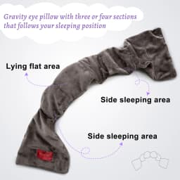 Weighted Eye Mask Sleeping Mask for Light Blocking Travel Eye Blindfold for Relaxation Gravity Sleep Patchs Eyeshade Sleepmask