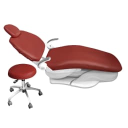 4Pcs/Set Dental Chair Cover PU Leather Unit Elastic Waterproof Protective Case Chair Seat Cover Dentist Equipment Dentistry Lab