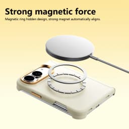 Luxury Skin for MagSafe Magnetic Phone Case, for iPhone Duo with Hinged anti Drop Protective Cover For iPhone Duo Fold Case