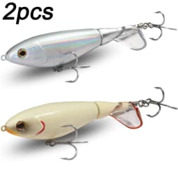 Propeller Plopper Chopp 20g 27g Bait 5X Strong Hook Swimbait Pesca Spin Wobbler Spinnerbait Fishing Topwater Crankbait Lure Kit