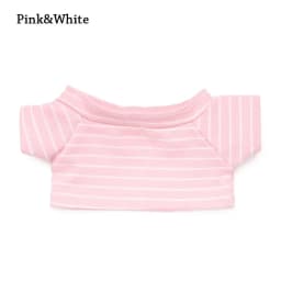 20CM Doll Clothes Stripes Short Sleeve T-shirt Small Pants Doll Outfit Playing House Changing Dressing Game DIY Doll Accessories