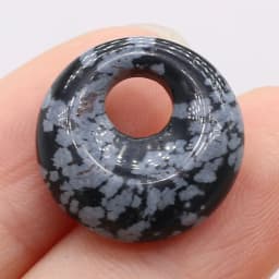 Natural Stone Beads Semi-precious Stones Round Big Hole Beads for Jewelry Making DIY Necklace Bracelet Earrings Accessories18mm