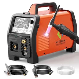 HITBOX TIG200Pro Cold Welding Machine 6 in 1 MMA HF Pulse TIG Welder Automatic Semi-automatic 220V IGBT Inverter