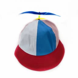 20 Colors Funny Propeller Rainbow Helicopter Baseball Cap Size S&L Unisex Kids Teens Small Heads Top Hat for Men Women