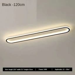 Long Strip LED Ceiling Lights Modern Simple Corridor Aisle Balcony Cloakroom Bedroom Porch Lamp Home Indoor Decor Lighting Lamps