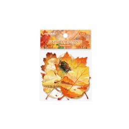 JIANWU Leaf Viewing Series Vintage Maple Leaf Scene Landscape Material Collage Scrapbook Sticker Creative DIY Journal Stationery