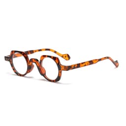 JNPCXI New Arrival Retro Round Punk Glasses for Men Clear Lens Fashion Glasses Frame Women Vintage Hexagon Decoration Male