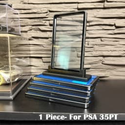 Reflective Surface Tech Border Aluminum Alloy Graded Card Protect Cases, Metal Frame For PSA CGC BGS Trading Card Slabs Holder