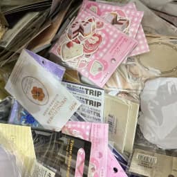 5 pack Random Send Retro Handbook Scrapbooking Sticker Label Diy Diary Phone Junk Journal Planner