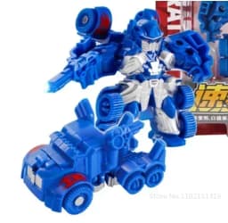 Children Toys Mini Transformation Robot Kit Toys Models 2 In 1 Deformed Car Toy Robots Toys for Kids Gift Action Figure