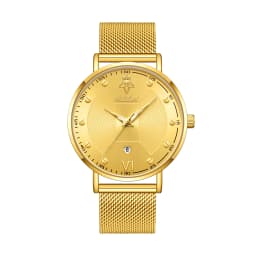 YaLaLuSi Stylish Large-Dial Watches for Men and Women: Minimalist Quartz Couple’s Watches for the Workplace Reloj