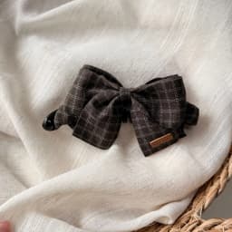 Fabric Bow Banana Clip for Women, Large Size, High-End Feel, Half-Up Hair Claw Clip, Full Back Hair Clip, Twist Vertical Clip
