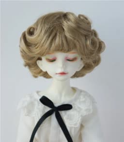 【JUSUNS】JD369 1/8 1/6 1/4 1/3 YOSD MSD SD DOD Unisex Cupid Curl Synthetic Mohair BJD Wig OB 6-7inch 7-8inch 8-9inch Doll Hair