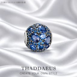 Bead Deep Ocean Pure 925 Sterling Silver Romantic Gift For Women Europe Feminine Karma Charms Jewelry Accessories