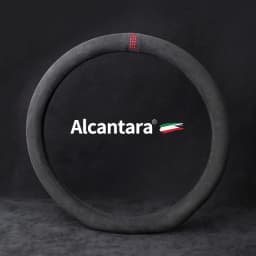 38cm Alcantara for Cadillac XTS CT6 XT5 ATS CTS SRX SLS Steering Wheel Cover Auto Parts Car accessories
