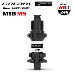 GOLDIX M370 MTB Bike Hub 24H Straight Pull 6-Bolt Disc Brake 36T Ratchet Sealed Bearing Boost HG XD MS Freehub Thru Axle Hubset