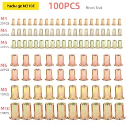 Rivet Nut Tool Drill Adapter M3 M4 M5 M6 M8 M10 Simple Installation Electric Manual Cordless Riveter Metal License Plate