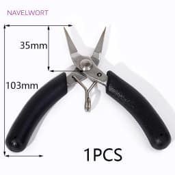 Jewelry Pliers Tools Needlework Wire Cutting Pliers Stainless Round Nose Pliers For DIY Handmade Beading Jewelry Making Tool