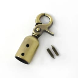 4/10/20Pcs Metal Bag Handle End Caps Tassel Clasp Cord Stopper Buckles for Purse Handbag Snap Hooks DIY Craft Repair Accessories