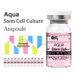 Korea 8ml Salmon DNA Glod Ampoule Skin Booster Brightening Firming Whitening Hydrating Serum Skincare Kit
