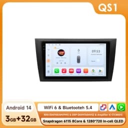 Hizpo Car Intelligent Systems Smart Stereo for VW Volkswagen Golf 6 2008-2016 GPS Radio Wireless CarPlay Android Auto 6115 4G