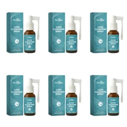 Respiratory Support Spray for Airway Clearance & Breathing Ease Natural Lung Detox Supplement Eucalyptus & Menthol Formula 30ml