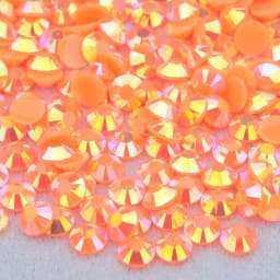 JUNAO 4mm 5mm 6mm Jelly Pink AB Flatback Round Rhinestones Glittler Resin Crystal Strass Nail Art Stones For DIY Decoration