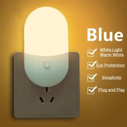 Bedside Lamp Night light EU US Plug LED Night Light AC 85V-265V Bedroom Lamp Gift For Children Cute Night Lamp For Corridor WC