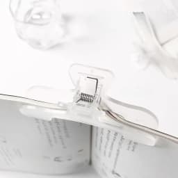 Transparent Plastic Book Clip Simple Reading Aid Fixed Book Holder Bookmarks Creative Design Practical Note Holder for Bookstore