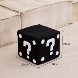Household Dice Small Stool Shoes Stool Living Room Sofa Stool Children Cartoon Short Stool Net Red Dice Square Bench