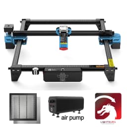 TwoTrees Laser Engraver CNC Router TTS-10/TTS-55 Pro 40W/80W Metal Laser Engraving Cutting Machine With Wifi Offline Control