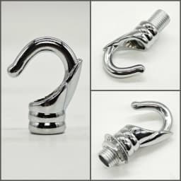 6pcs/lot Load-bearing Hook Opening Hook Lamp Accessories Hook Dining Crane Bar Pendant Lamp M10 Lamp DIY Accessories