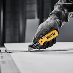 Dewalt Push and Flip Folding Utility Knife Universal Folding Knife Slide & Click Compact Series Cutting Tool NO.DWHT10990