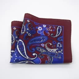 30*30cm Real Silk Pocket Square for Men Flower Solid Color Plaid Suit for Pocket Decoration Handkerchief