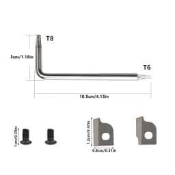 DL30 Exchangable Parts Screwdriver Bit Multitools Plier Parts Hand Tools Sets Multi-Tool Pliers Accessories