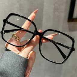 Far Sight Goggle Luxury Trend Eye Protection Myopia Glasses Retro Square Frame Eyeglasses Trend of Ultra-light Ladies Frame