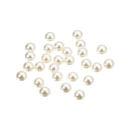 2/3/4/5/6/8/10/12/14 MM ABS Acrylic Beads Imitation Half Round Pearl Bead For Jewelry Making Craft Pearls Clothing Accessories