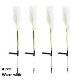 1~8PCS LED Solar Garden Lamp Waterproof Reed Light Outdoor Lawn Yard Garden Christmas Decoration Light Decor Solar Power Lights