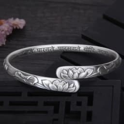 New 925 Sterling Silver Metallic Belt Vintage Punk Bracelet Bangle For Woman Girl Fashion Jewelry Gift Dropship Wholesale
