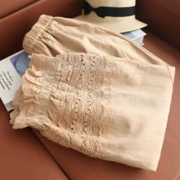 Lamtrip Unique Sweet Loose Wide Leg Pants Mori Women Lolita Japanese Girl Lace Trousers 2026 Spring