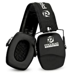 PROHEAR Shooting Ear Protection Safety Earmuffs Noise Reduction Slim Passive Hearing Protector for Huning NRR26dB