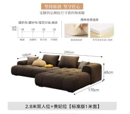 L Shape Living Room Sofas European Double Minimalist Luxury Sofas Modern Designer Divano Letto Matrimoniale Furniture Home