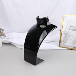 1pcs Mannequin Bust Jewelry Display Rack Necklace Display Holder Jewelry Organizer For Ear Stud/Earrings Stand Necklace Chain