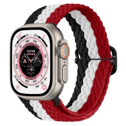 Nylon Strap For Apple Watch 12 11 10 9 8 7 46mm 42mm Adjustable Wristband iWatch Ultra4-3-2-1 49mm 6 5 4 SE 45mm 41mm 44mm Belt