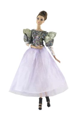 1 Set Doll Clothes 1:6 Scale Dress Outfit for 11.5 Inch 30cm Doll Many Style for Choice Gifts for Girls Doll Accessories #8