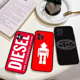 Fashion Diesel Phone Case For IPhone 16 17 Air 15 14 13 12 11 Pro Max 16E Plus Fundas